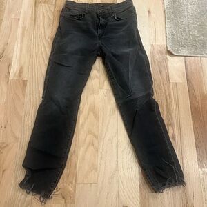 Joe's Jeans Black Ankle & Cropped Denim